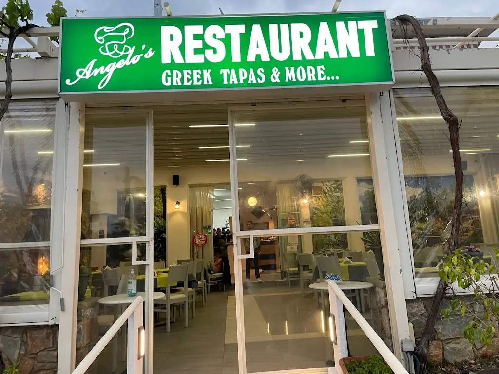 Angelos Restaurant restaurante en Darátsos
