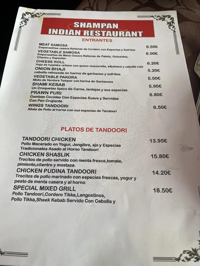 Menu_Oregano's Pizza Restaurant_Darátsos_imagen_1