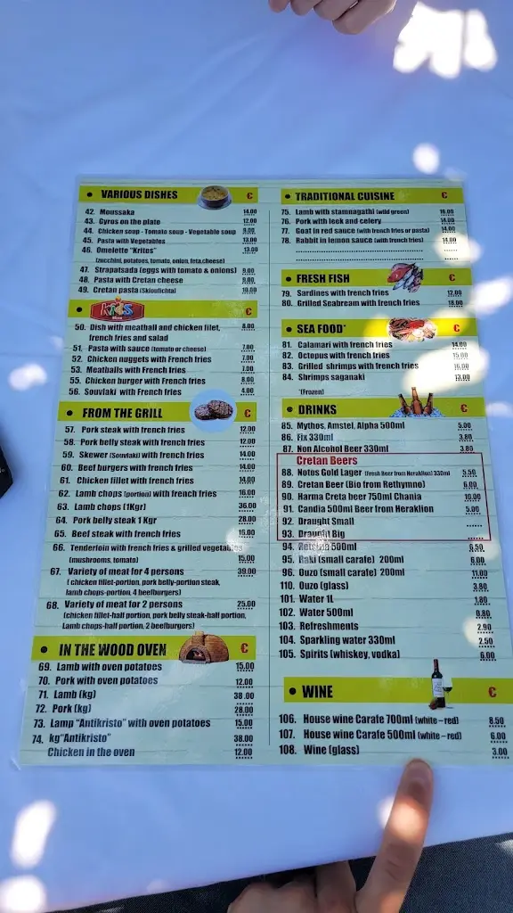 Menu_Ταβέρνα ΚΡΗΤΕΣ_Goúrnes_image_1