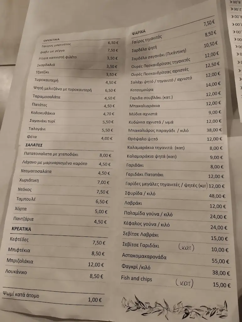 Menu_Μεζεδοπωλείο Γέρακας_Gérakas_image_3