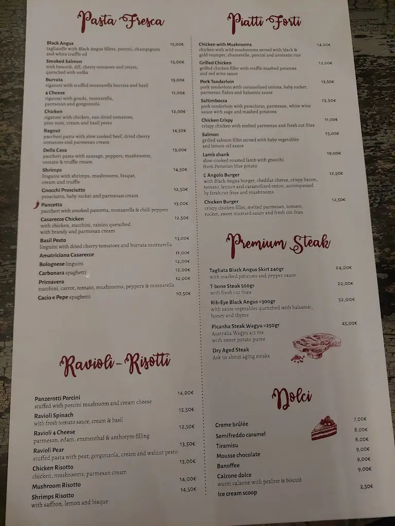 Menu_L' Angolo Cucina Italiana Gerakas_Gérakas_image_3