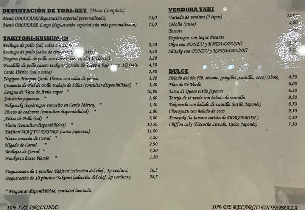 Menu_Corissia Park Buffet Restaurant_Georgioupolis_image_2
