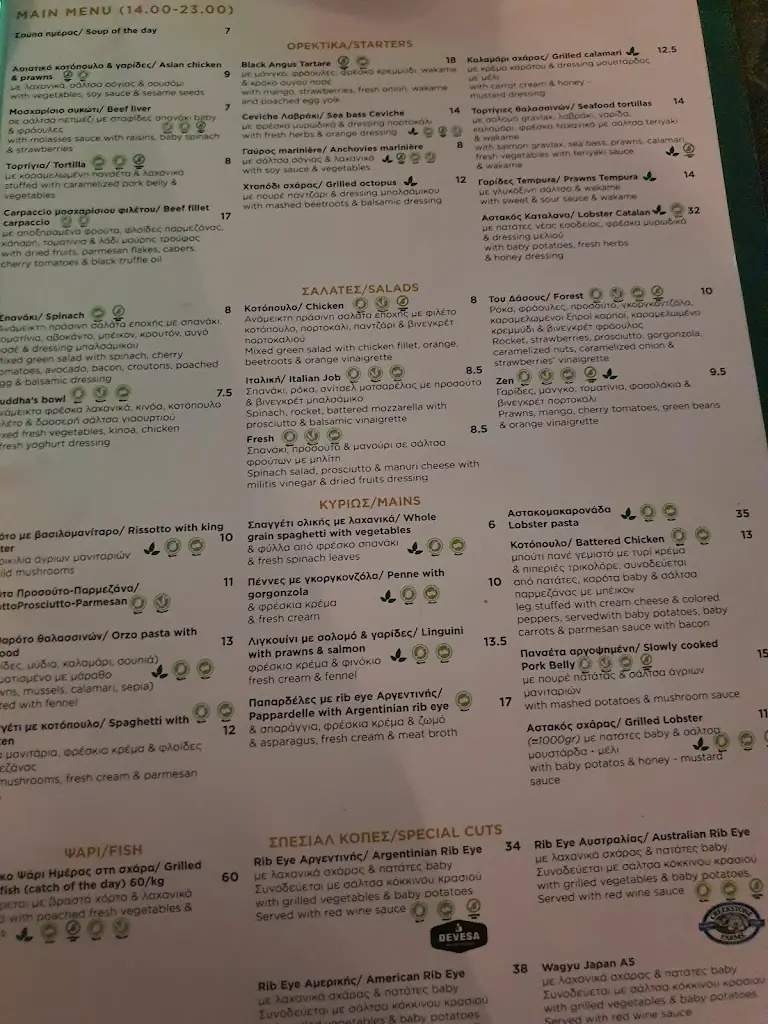 Menü_ΒΟΗΕΜΕ Cafe Restaurant_Ierápetra_Bild_2