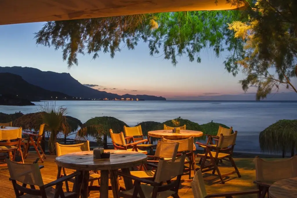 Maria Beach Restaurant Restaurant in Kíssamos