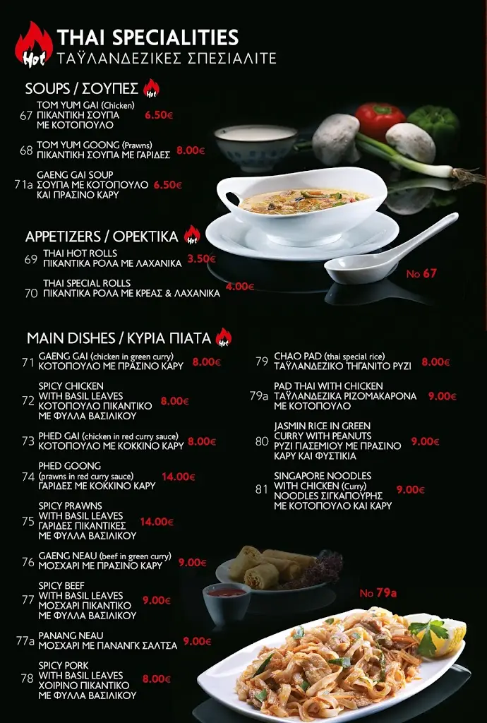 Menü_Pan Asia Restaurant_Kokkíni Cháni_Bild_3