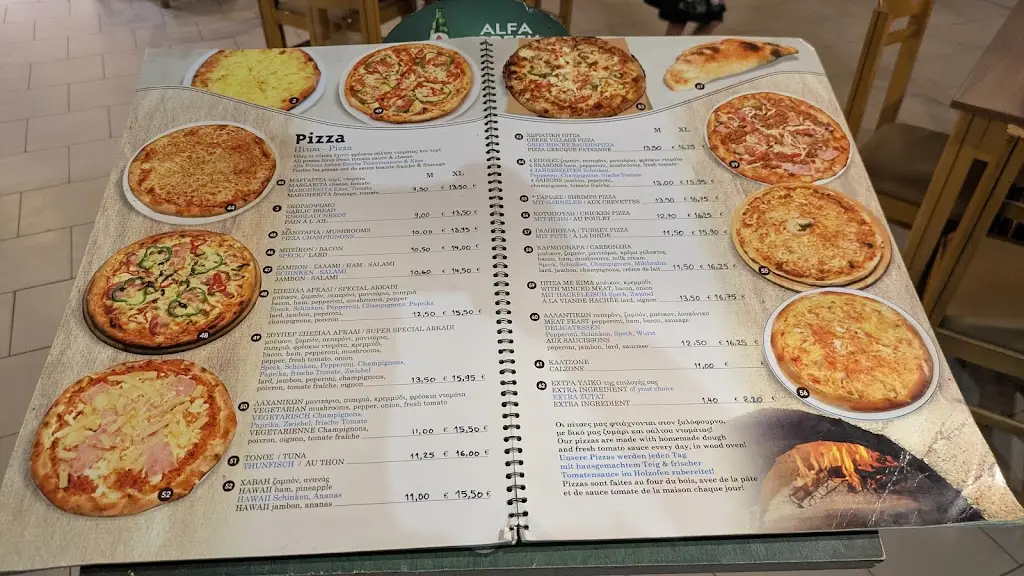 Menü_Arkadi Restaurant_Kokkíni Cháni_Bild_1