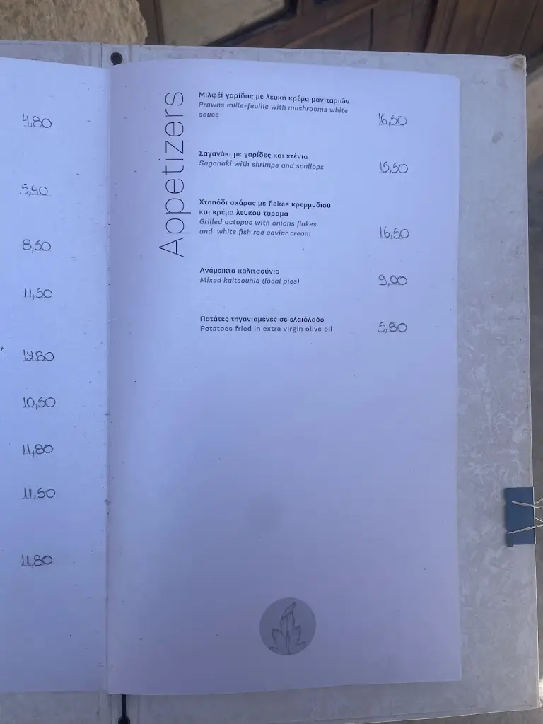 Menü_Palio Arhontiko_Kolympári_Bild_1