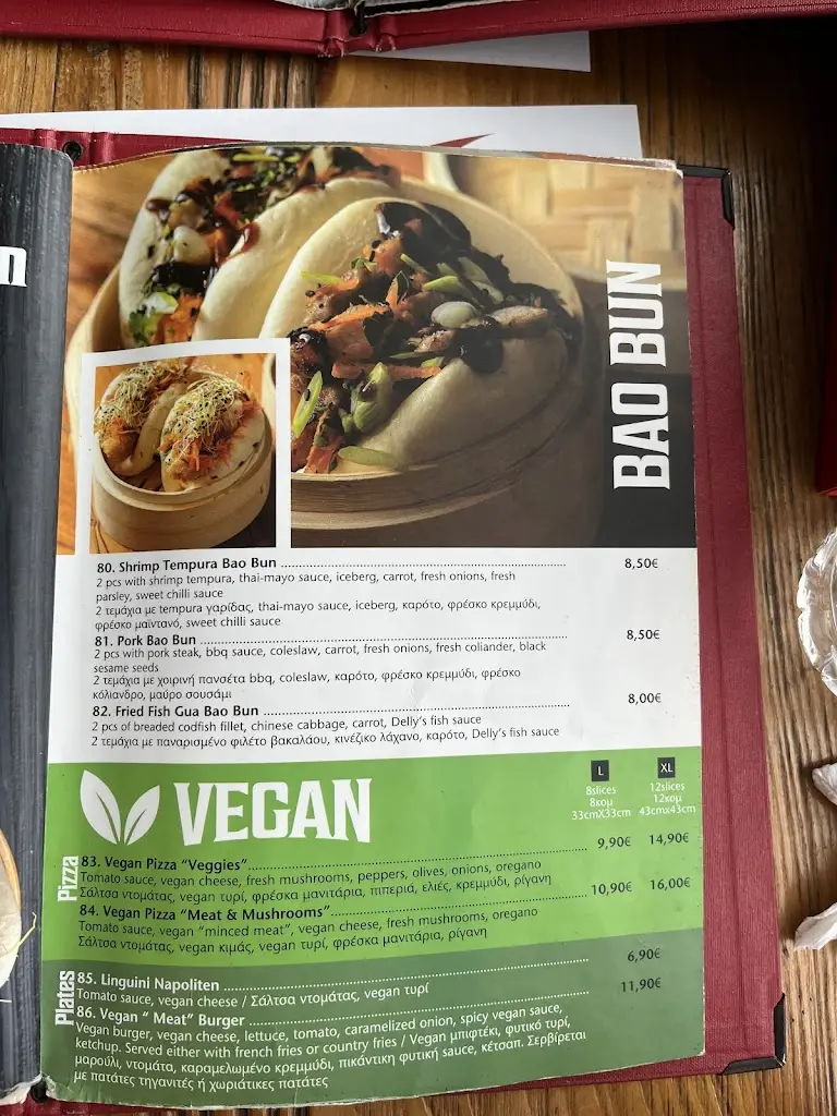 Menü_Delly's Casual Restaurant_Limín Khersonísou_Bild_1