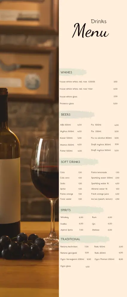 Menu_Areston Taverna_Limín Khersonísou_image_3