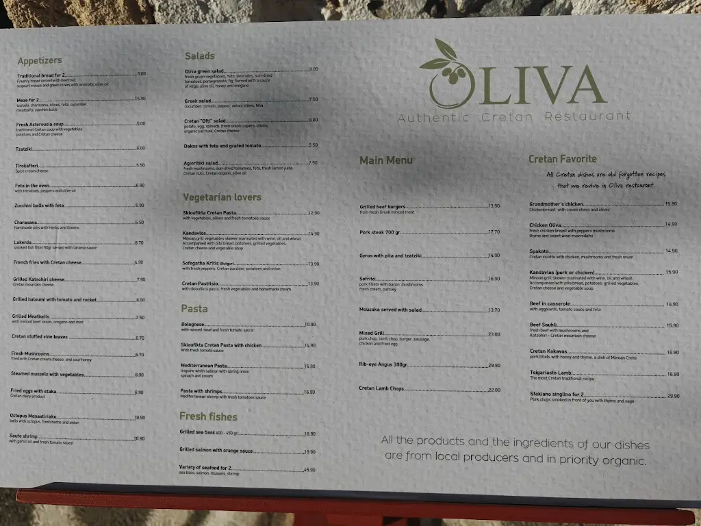 Menü_OLIVA Cretan Authentic Cuisine_Mália_Bild_4