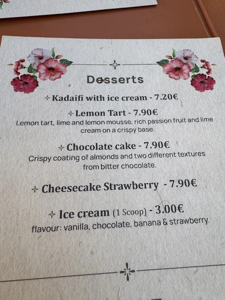 Menü_San Giorgio Restaurant Malia_Mália_Bild_1