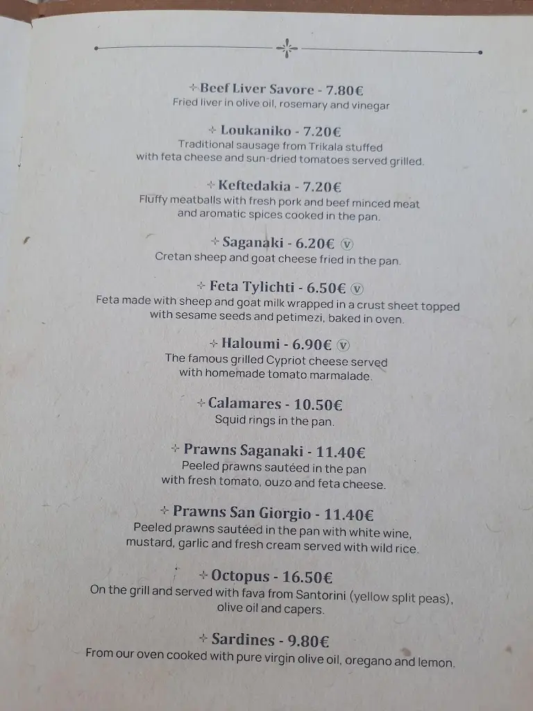 Menü_San Giorgio Restaurant Malia_Mália_Bild_3