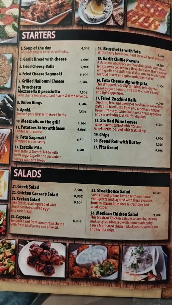 The Bull Steak House_Mália_menu_image_1