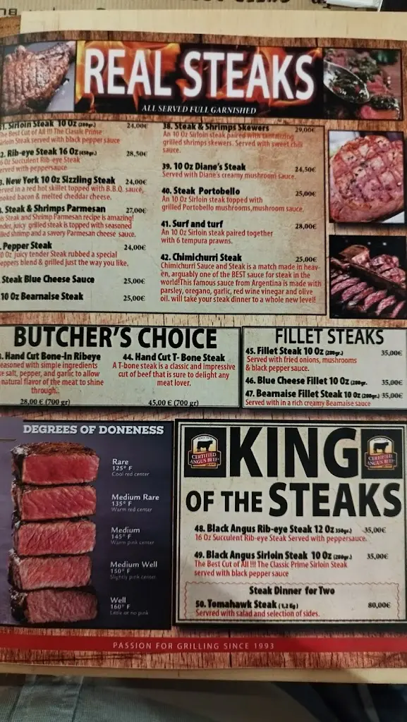 Menu_The Bull Steak House_Mália_image_3