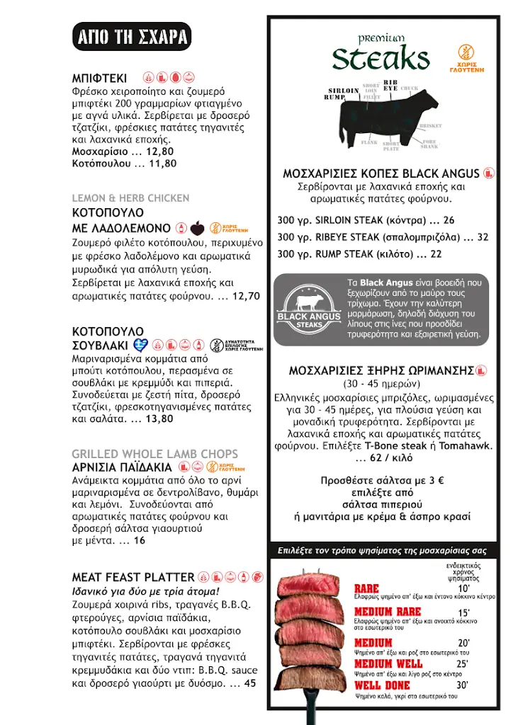 Menü_the Red lion Malia bar and restaurant_Mália_Bild_4