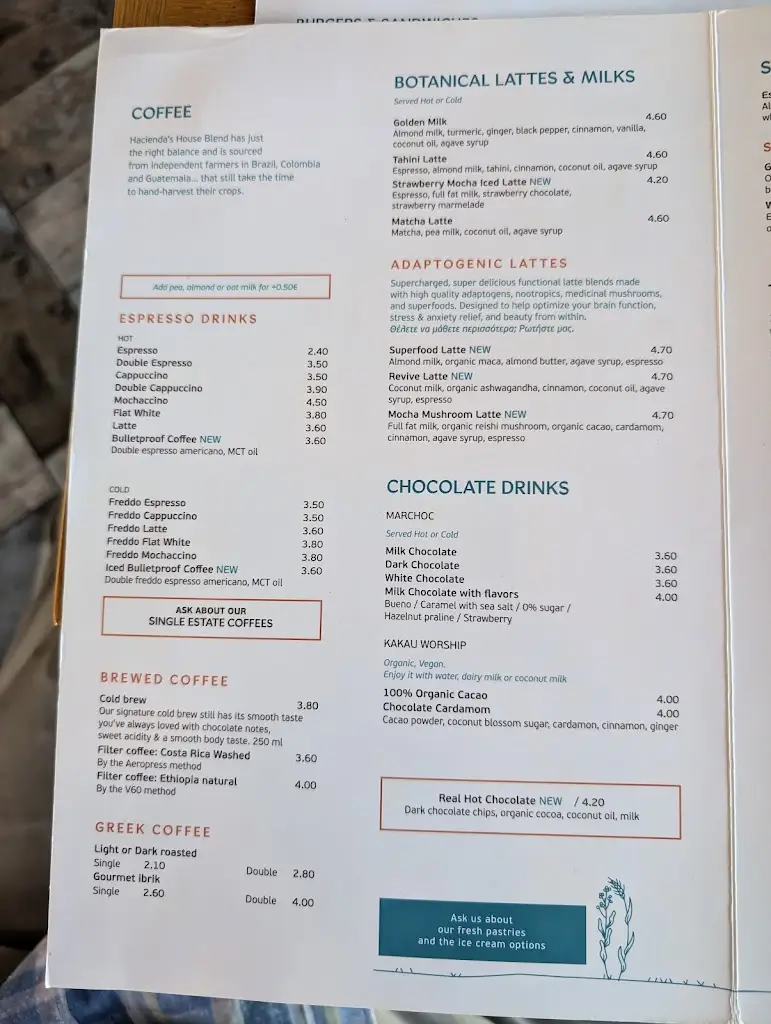 Menü_Hacienda_Néa Alikarnassós_Bild_3