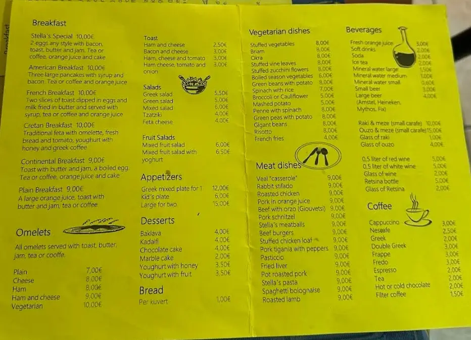 Menü_Stella's Kitchen_Rethymno_Bild_2