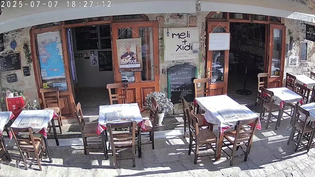 Meli & Xidi Restaurant in Pánormos