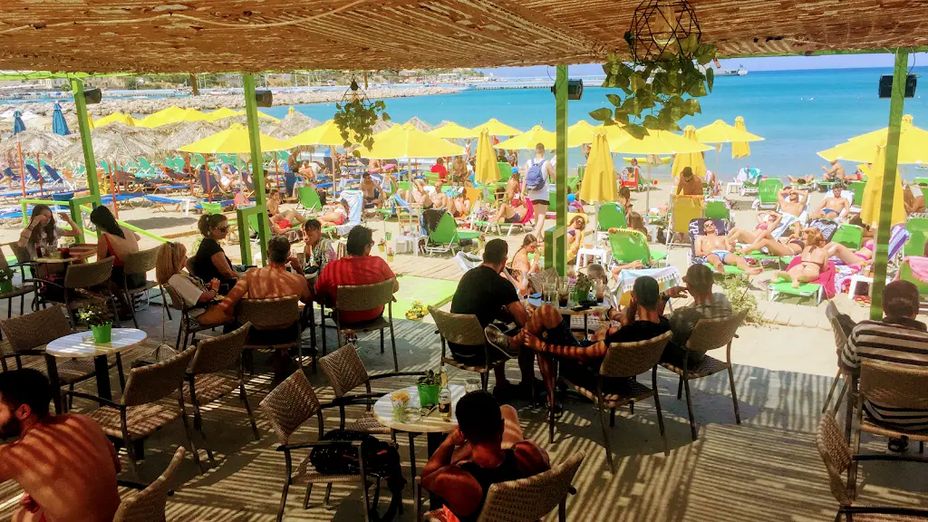 Kalamia all day beach bar Restaurant in Sitia