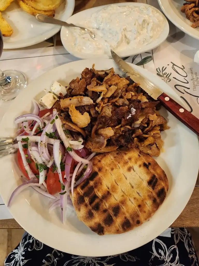 Menü_The Olive, Wine And Cook House_Violí Charáki_Bild_9