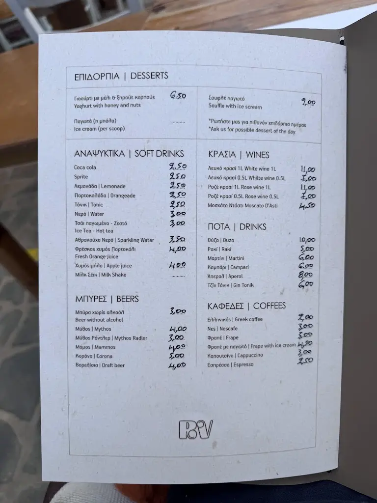 Menü_Aleko's Fish Taverne Vrachos_Tympáki_Bild_4