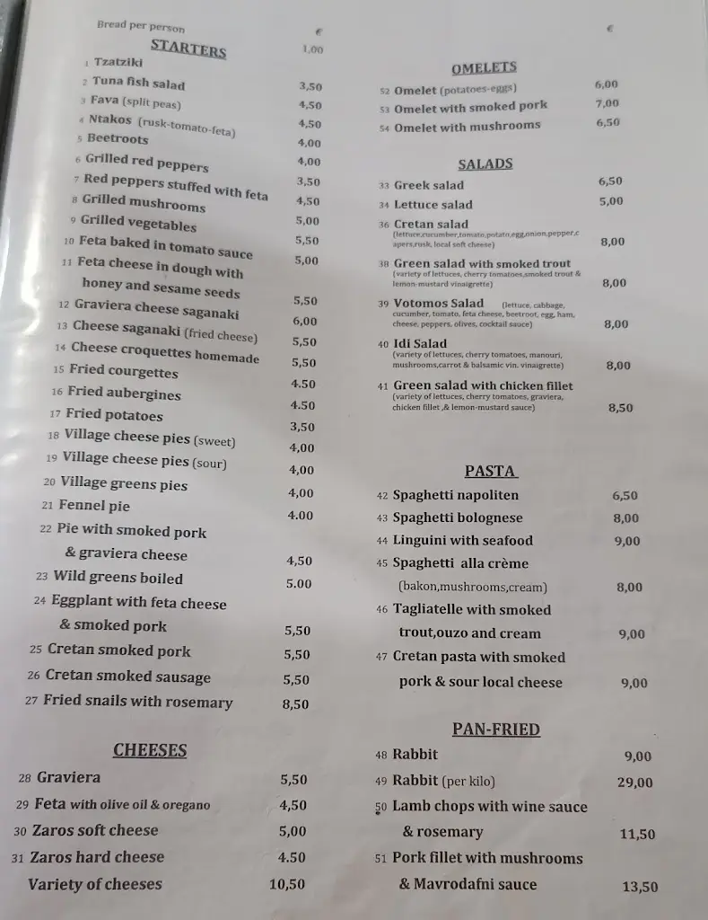 Menu_IDI Restaurant & Fish Farm_Zarós_image_3