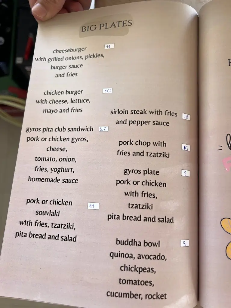 Menü_Kyma beach_Stalís_Bild_2