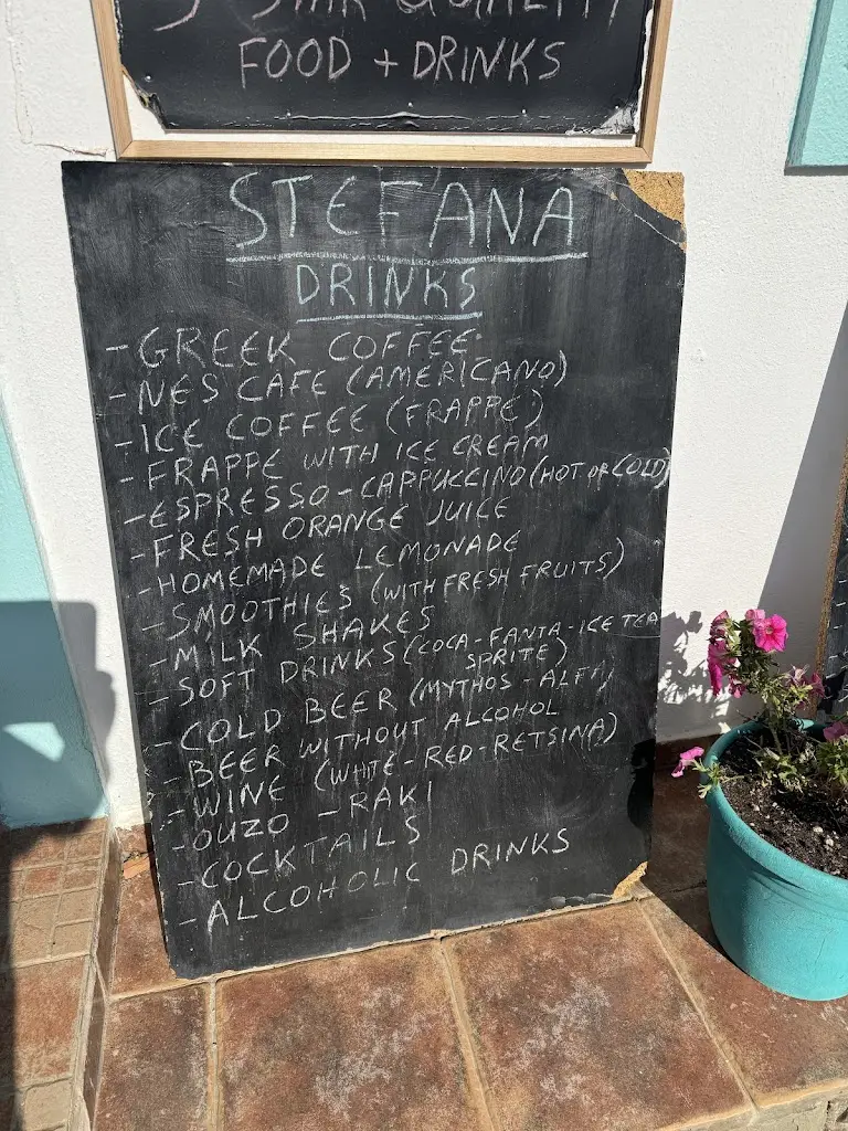 Menü_Stefana Cafe & Restaurant_Chrysochóri_Bild_2