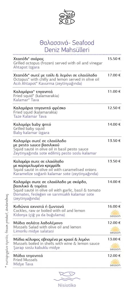 Menü_Nisiotiko_Alexandroupoli_Bild_2