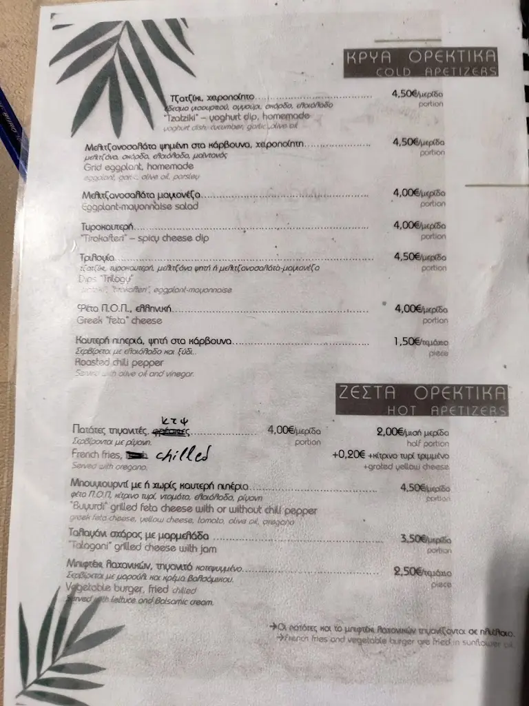 Menü_Καναβίδης / Kanavidis 1974_Alexandroupoli_Bild_2