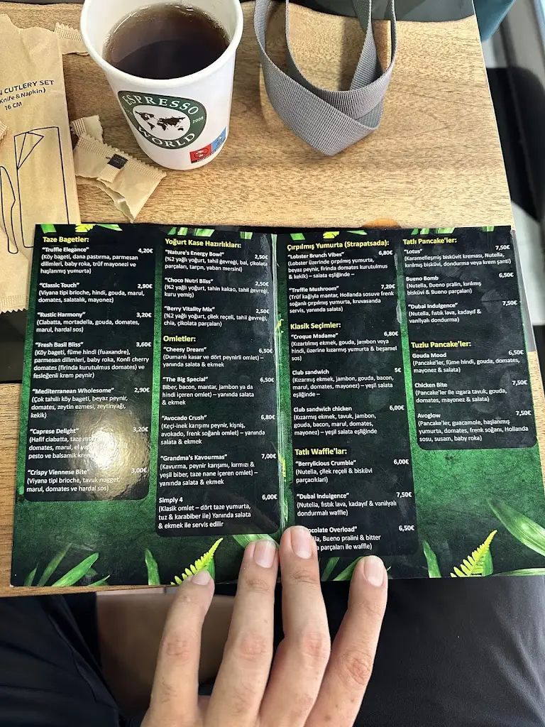 Menü_Breakfast World_Alexandroupoli_Bild_2