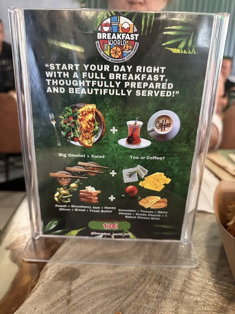 Menü_Breakfast World_Alexandroupoli_Bild_4