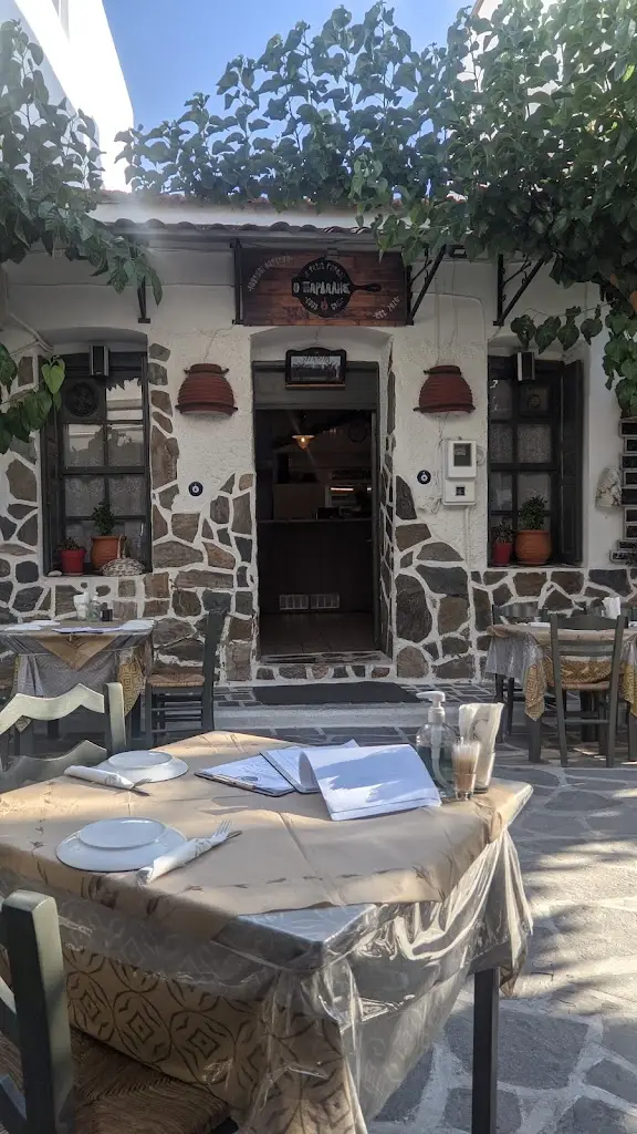 "Pardalis" Le Petit Pardal restaurant in Fournoi Korseon