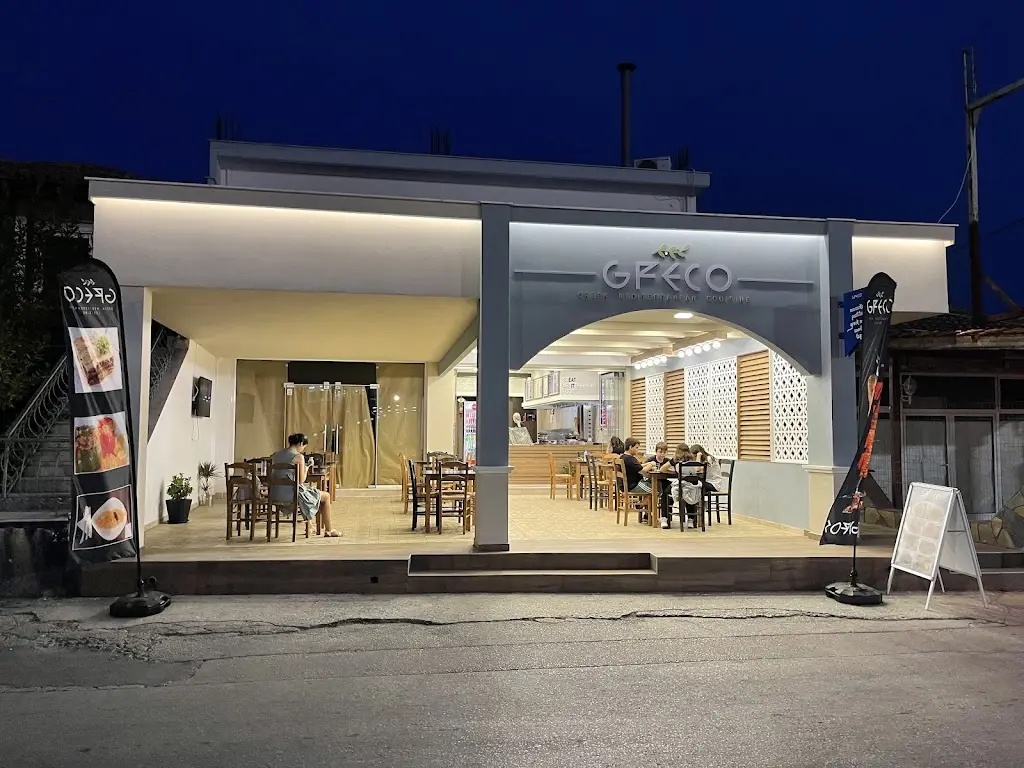 Greco Greek Mediterranean Cuisine Restaurant in Keramotí