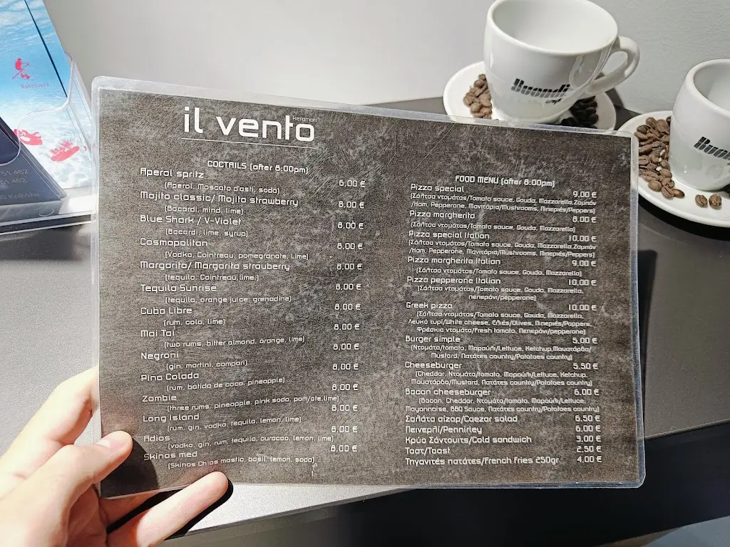 Menü_il vento keramoti_Keramotí_Bild_4