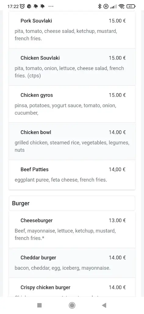 Menu_Beach Bar Paralia_Keramotí_image_2