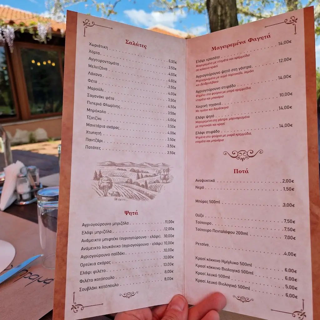 Menü_Eurothirama_Kyprínos_Bild_2