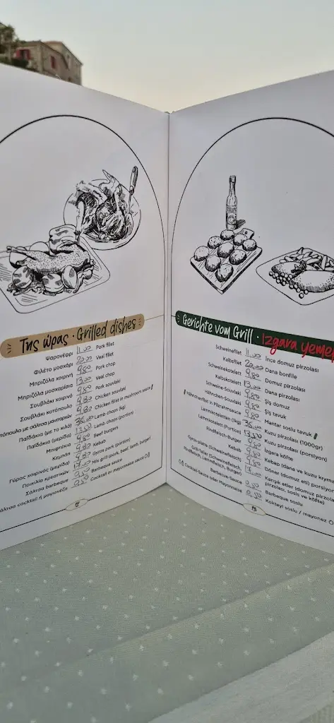 Menü_Gatos Restaurant_Lesbos_Bild_3