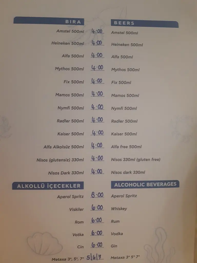 Menü_Seven Seas Taverna_Lesbos_Bild_3