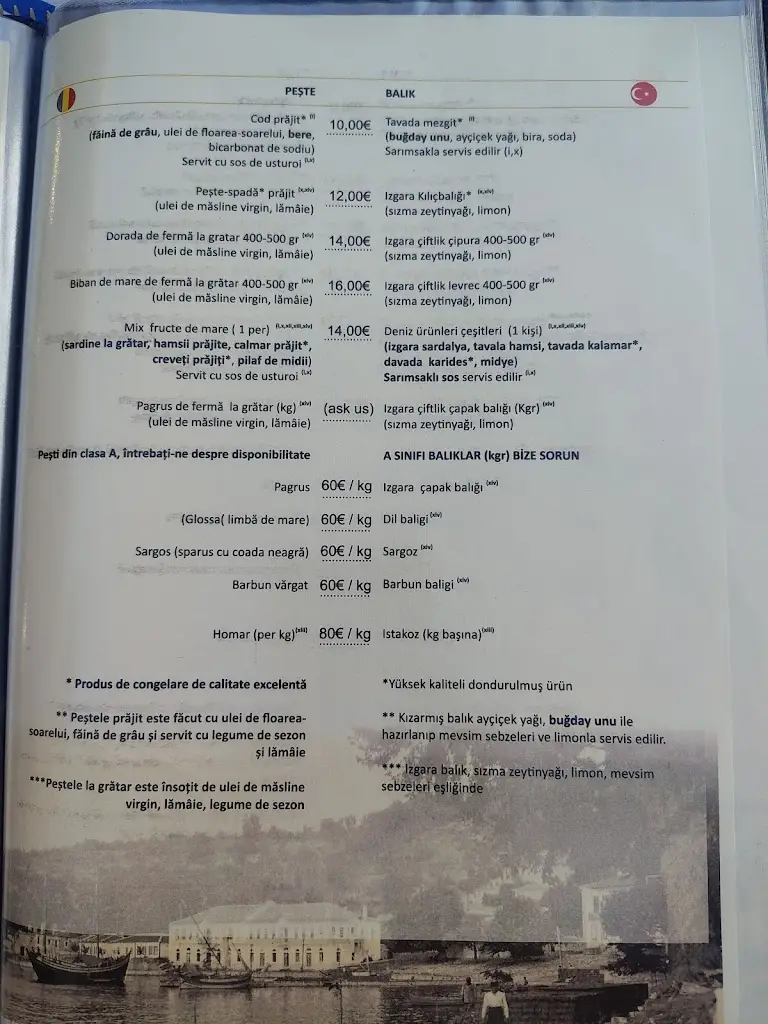 Menü_Karas restaurant_Néa Karyá_Bild_3