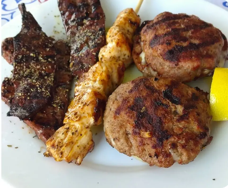 Menü_Barbecue restaurant 