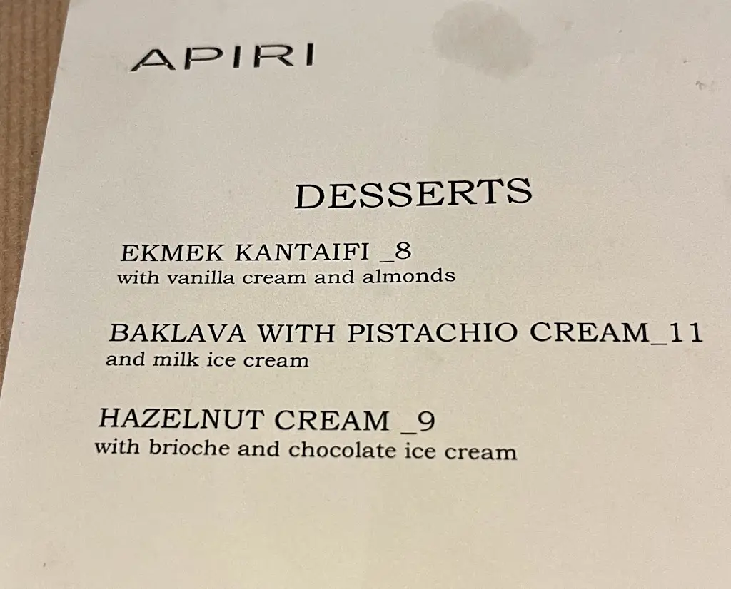 Menu_Apiri greek_eatery_Irákleio_image_2