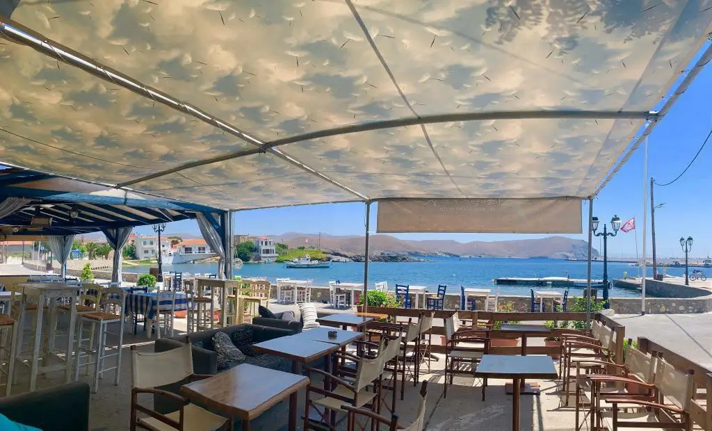 Aldebaran Restaurant in Psara