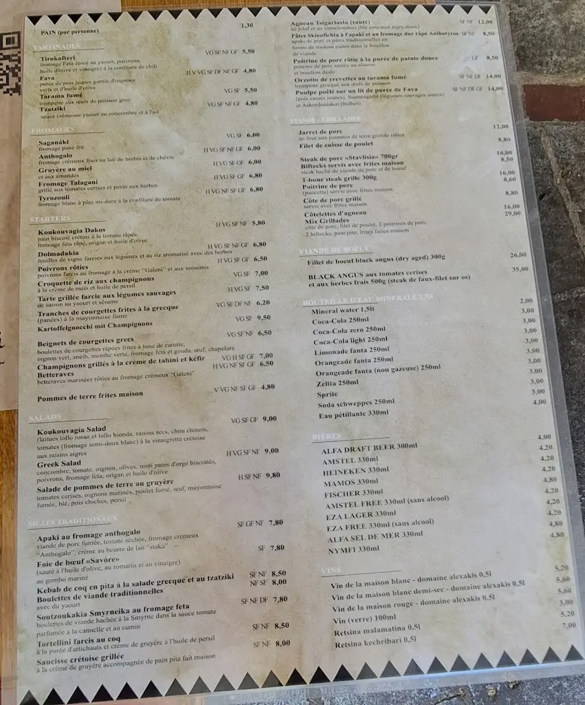 Menü_Koukouvagia - Cretan Cuisine_Irákleio_Bild_2