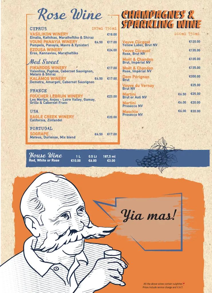 Menü_Ουζερί Κούτσουρο_Souflí_Bild_1