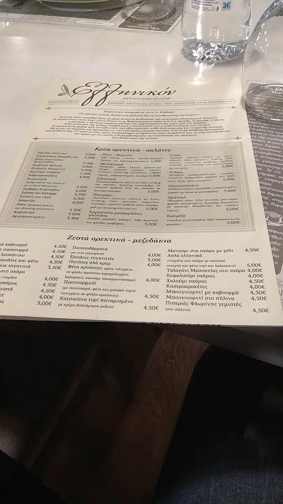 Menu_Ellinikon Gefsipoleion_Drama_image_2