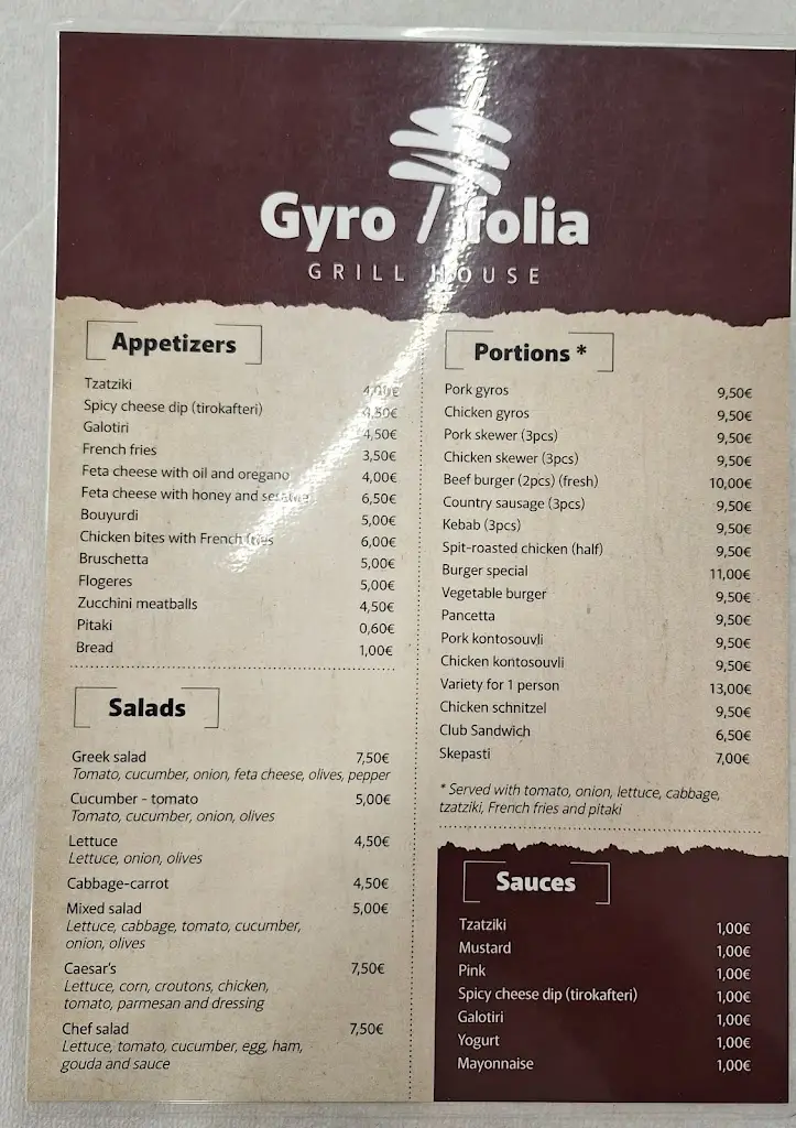 Menü_Γύροφωλιά Ηγουμενίτσα_Igoumenítsa_Bild_2