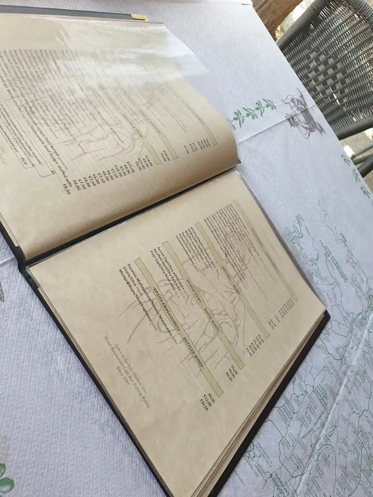 Menu_Restaurant Acheron Springs-Markou Ilias_Kanaláki_image_4
