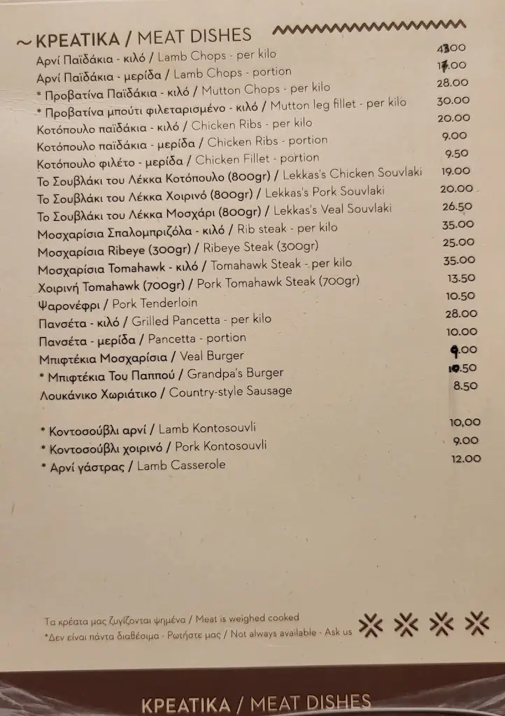 Menu_To Archontiko tou Lekka_Káto Soúlion_image_1