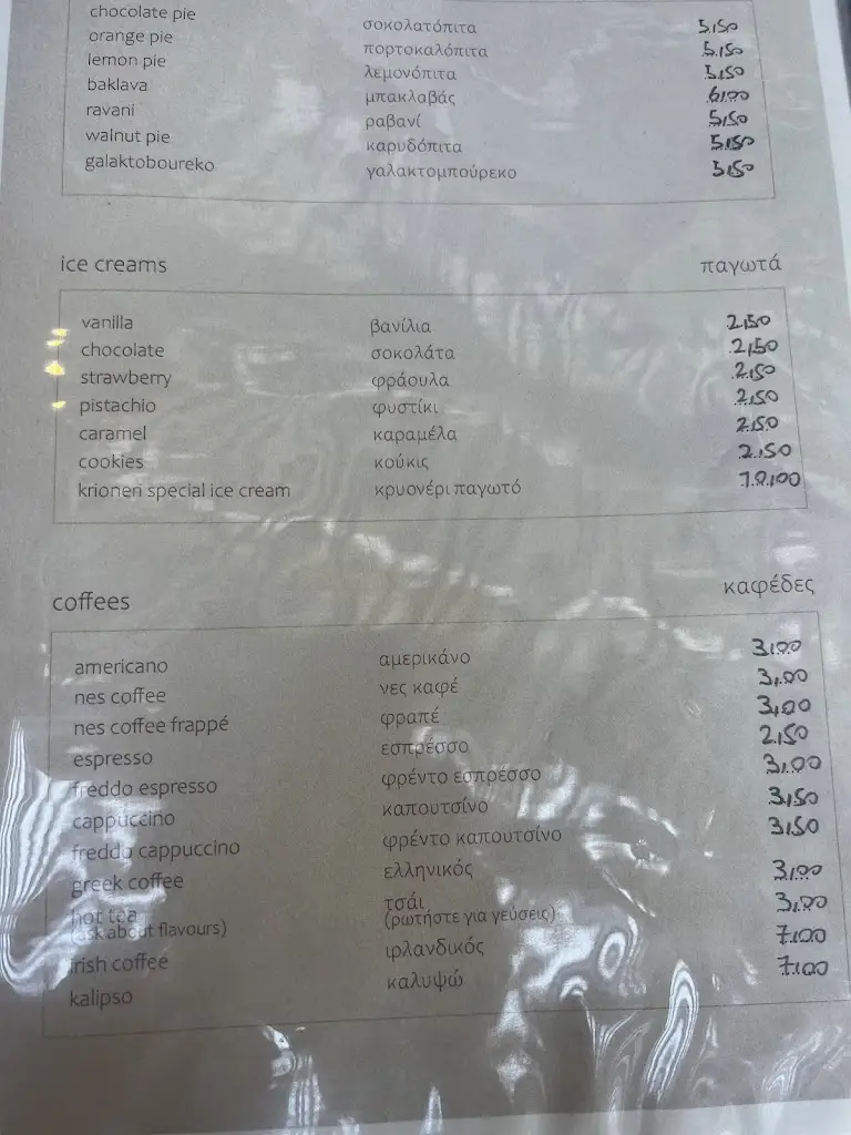 Menü_Taverna krioneri parga_Párga_Bild_4